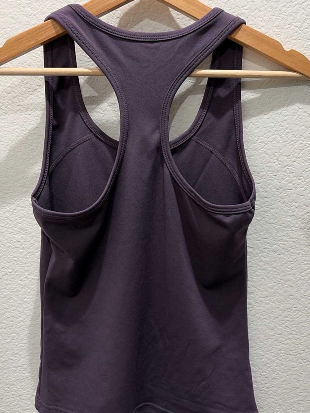 Women’s Racerback Tank Top - Purple - Picture 2 of 4